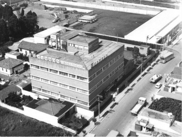 1956: Brazil plant construction